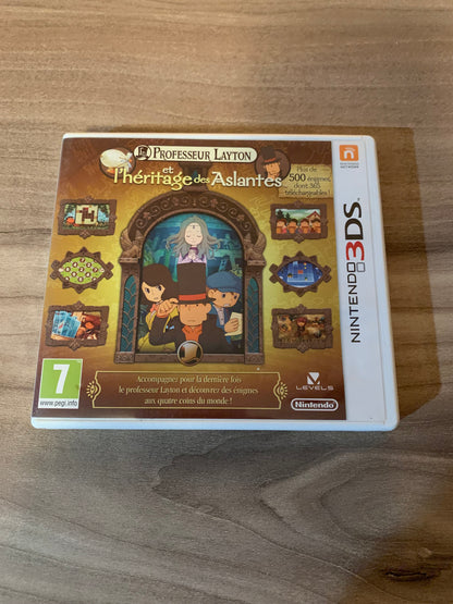 NiNTENDO 3DS | PROFESSOR LAYTON AND THE LEGACY OF THE ASLANTES