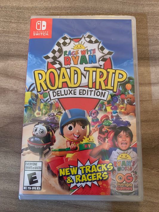 PiXEL-RETRO.COM : NINTENDO SWITCH RACE WITH RYAN TOAD TRIP DELUXE EDITION NEW SEALED