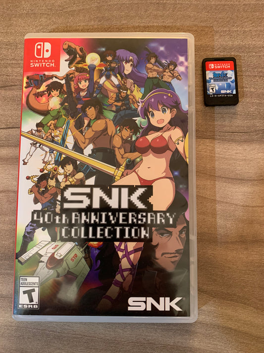 PiXEL-RETRO.COM : NINTENDO SWITCH NEW SEALED IN BOX COMPLETE MANUAL GAME NTSC SNK 40TH ANNIVERSARY COLLECTION