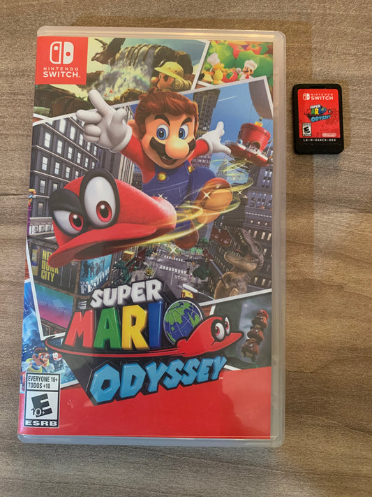 PiXEL-RETRO.COM : NINTENDO SWITCH NEW SEALED IN BOX COMPLETE MANUAL GAME NTSC SUPER MARIO ODYSSEY