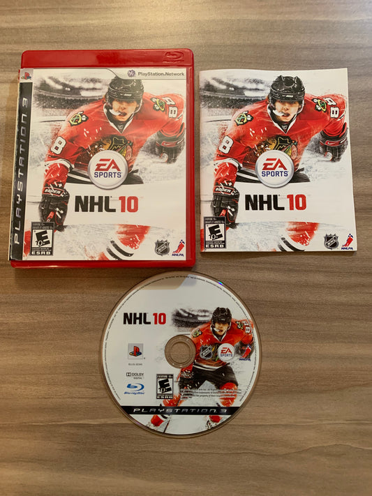 PiXELRETROGAME.COM : SONY PLAYSTATION 3 (PS3) COMPLET CIB BOX MANUAL GAME NTSC NHL 10