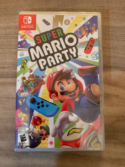 PiXEL-RETRO.COM : NINTENDO SWITCH NEW SEALED IN BOX COMPLETE MANUAL GAME NTSC SUPER MARIO PARTY