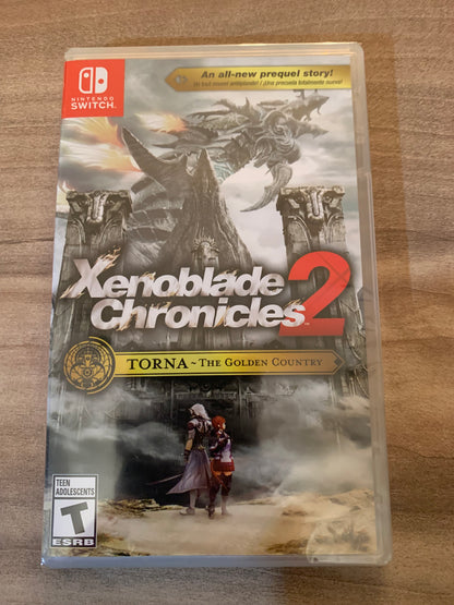 PiXEL-RETRO.COM : NINTENDO SWITCH NEW SEALED IN BOX COMPLETE MANUAL GAME NTSC XENOBLADE CHRONICLES 2 TORNA THE GOLDEN COUNTRY
