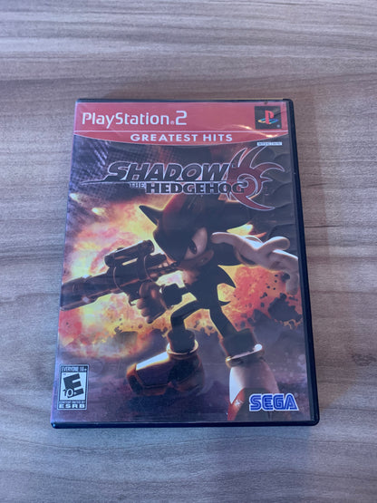 SONY PLAYSTATiON 2 [PS2] | SHADOW THE HEDGEHOG | GREATEST HiTS