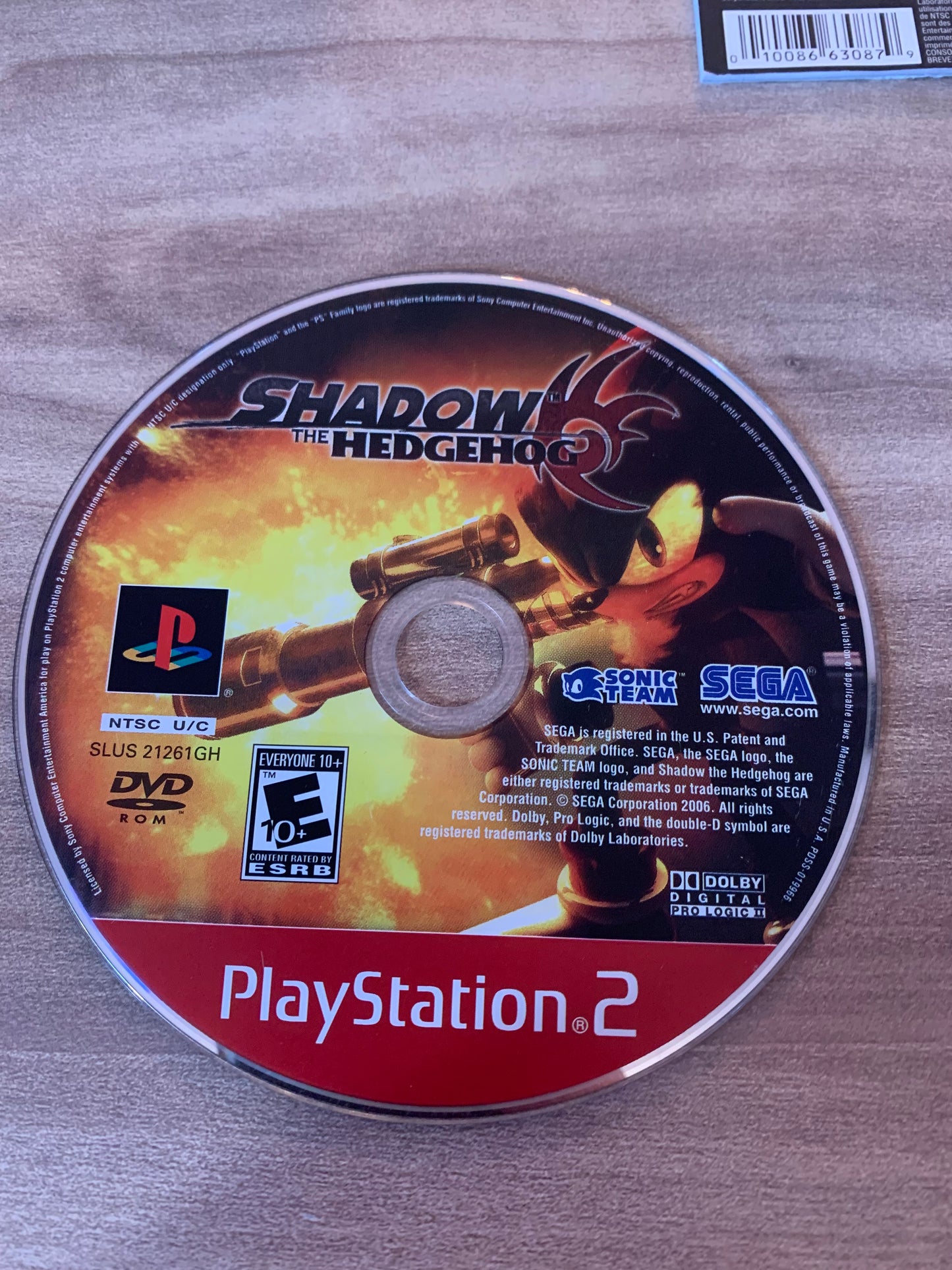 SONY PLAYSTATiON 2 [PS2] | SHADOW THE HEDGEHOG | GREATEST HiTS