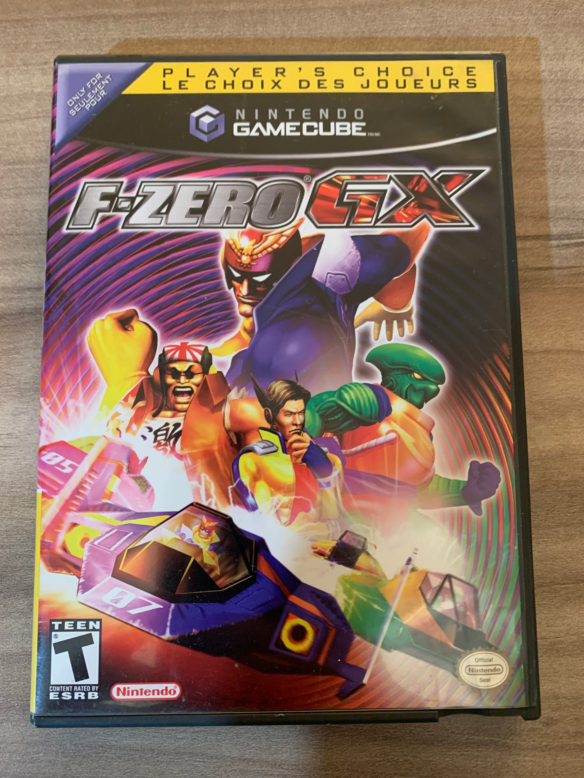 PiXEL-RETRO.COM : NINTENDO GAMECUBE F-ZERO GX GAME NTSC BOX