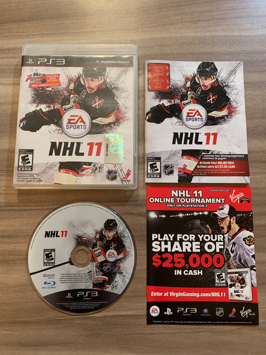 PiXEL-RETRO.COM : SONY PLAYSTATION 3 (PS3) COMPLET CIB BOX MANUAL GAME NTSC NHL 11
