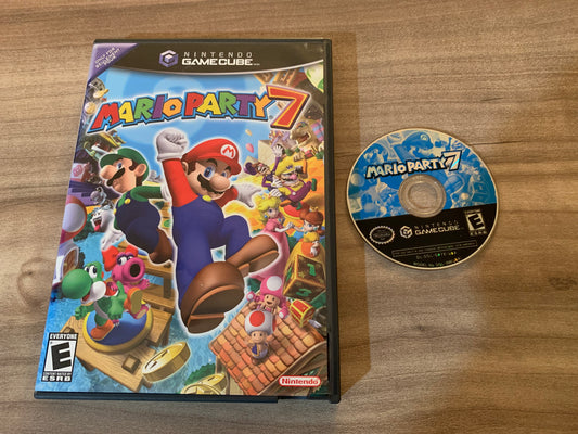 PiXEL-RETRO.COM : NINTENDO GAMECUBE COMPLETE CIB BOX MANUAL GAME NTSC MARIO PARTY 7