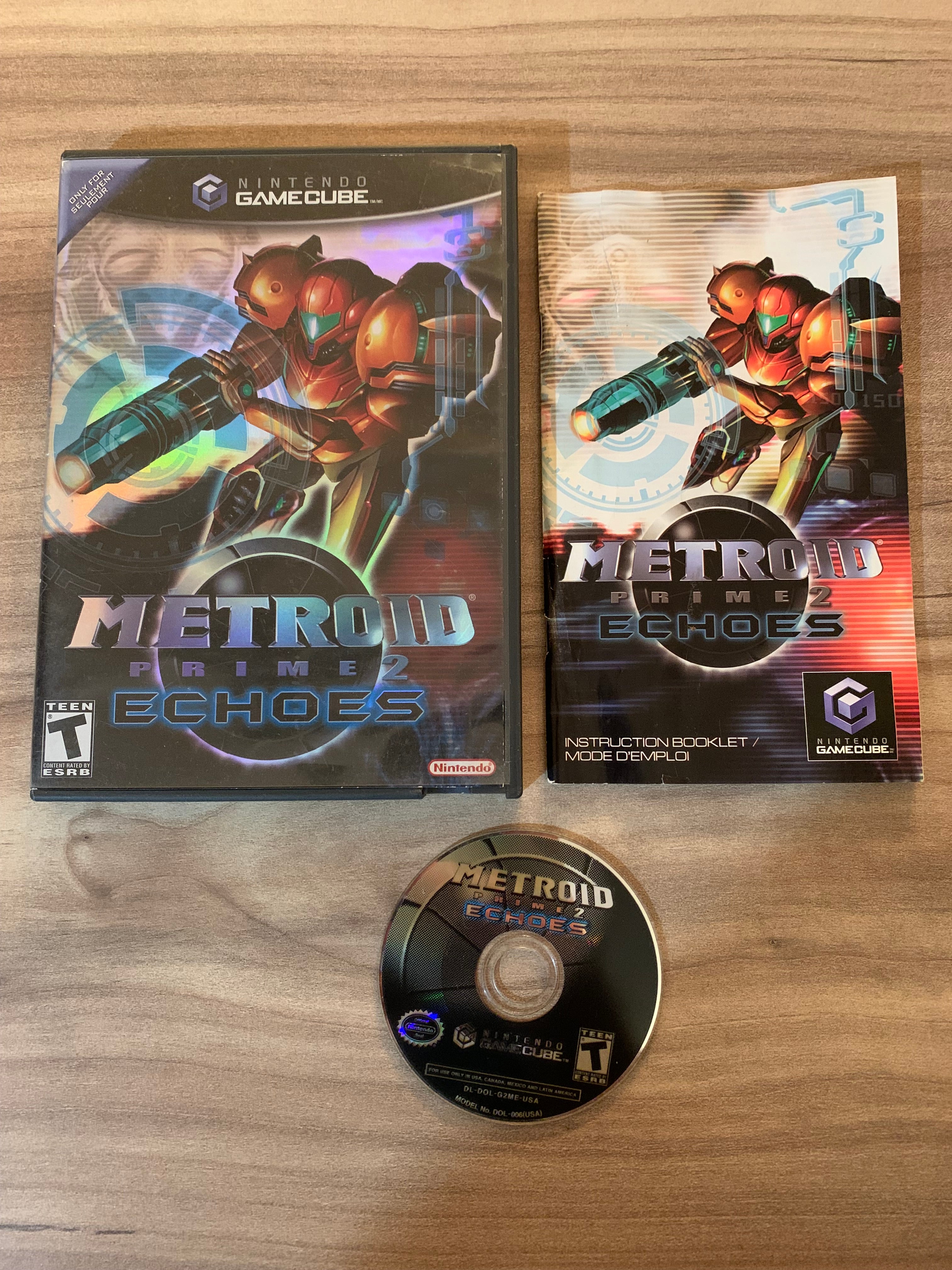 Metroid Prime 2 Echoes for shops Nintendo GameCube