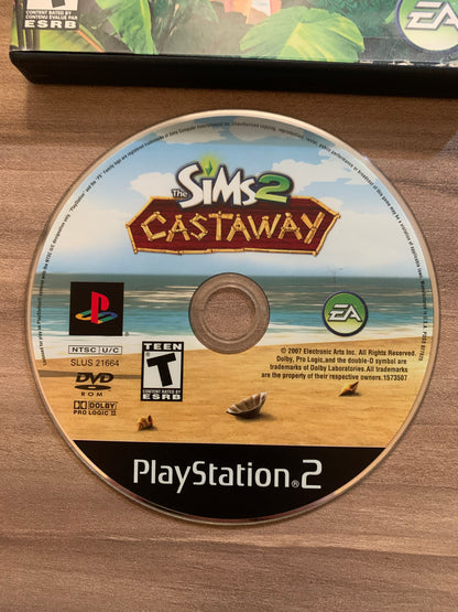 SONY PLAYSTATiON 2 [PS2] | THE SiMS 2 CASTAWAY