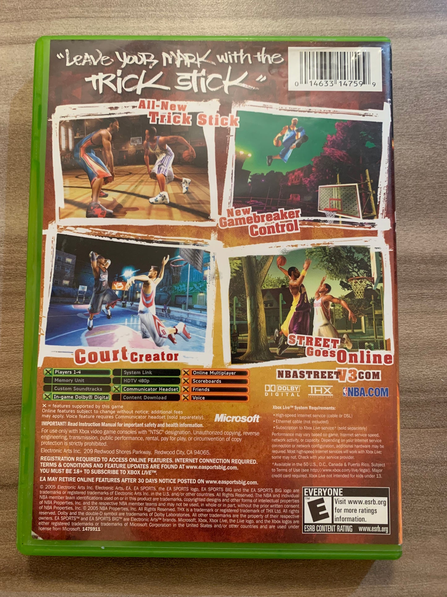 MiCROSOFT XBOX ORiGiNAL | NBA STREET VOL 3