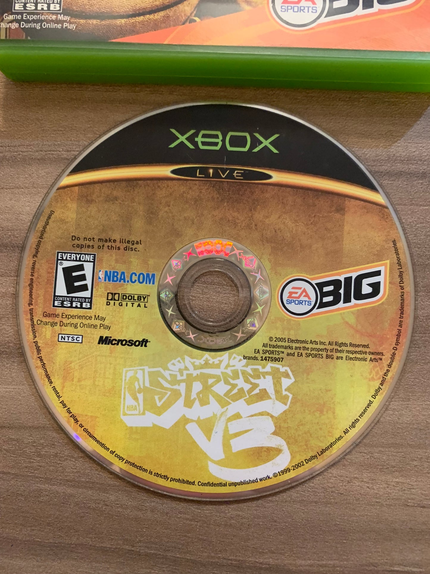 MiCROSOFT XBOX ORiGiNAL | NBA STREET VOL 3