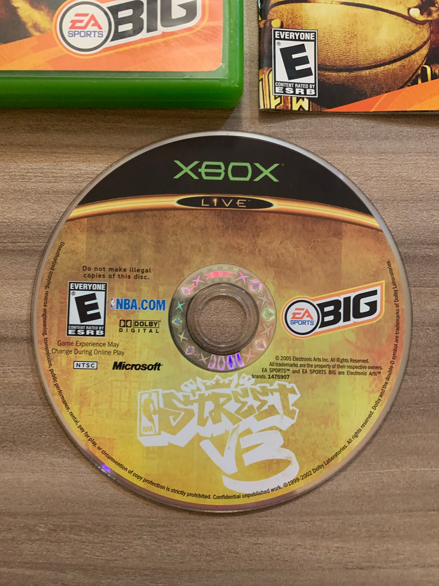 MiCROSOFT XBOX ORiGiNAL | NBA STREET VOL 3