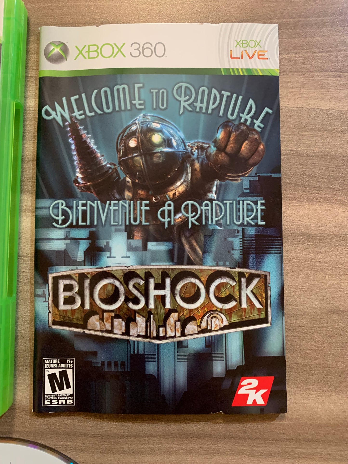 MiCROSOFT XBOX 360 | BiOSHOCK