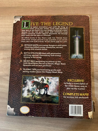 THE LEGEND OF ZELDA OCARiNA OF TiME STRATEGY GUIDE NiNTENDO POWER PLAYERS