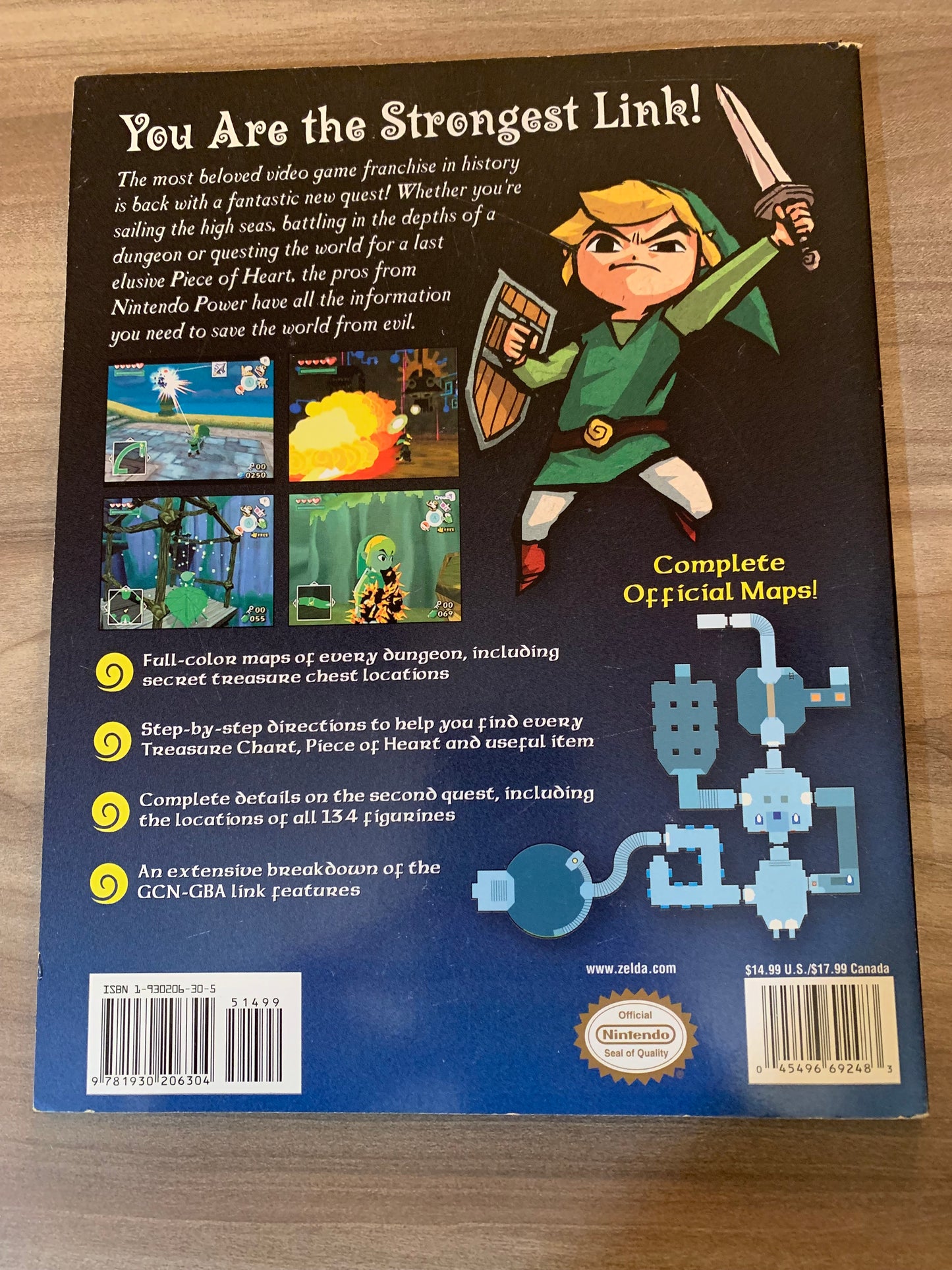 PiXELRETROGAME.COM : NINTENDO POWER THE LEGEND OF ZELDA WIND WAKER STRATEGY PLAYER'S GUIDE WALKTHROUGH OFFICIAL