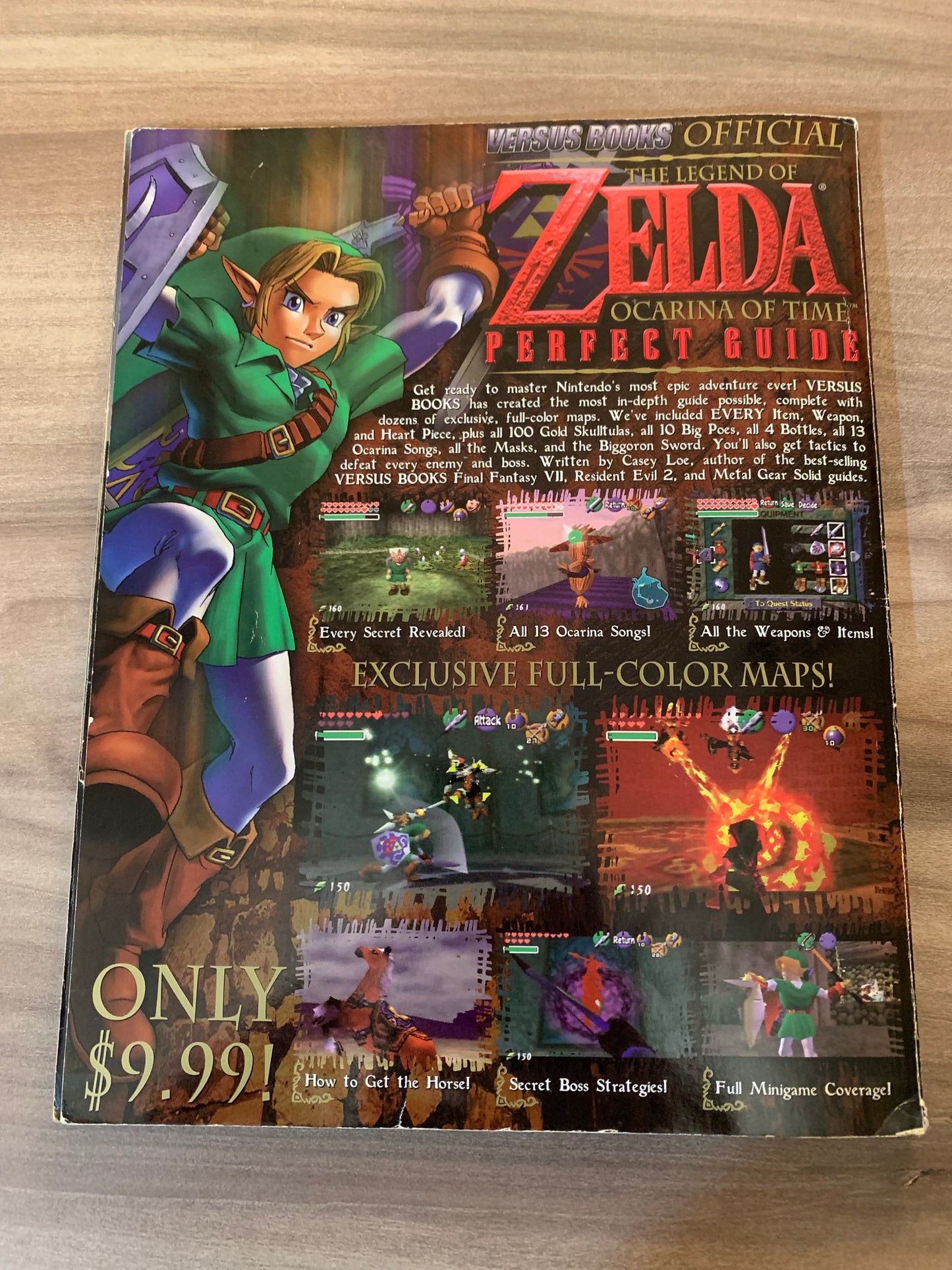 PiXELRETROGAME.COM : VERSUS BOOKS THE LEGEND OF ZELDA OCARINA OF TIME STRATEGY PLAYER'S GUIDE WALKTHROUGH OFFICIAL