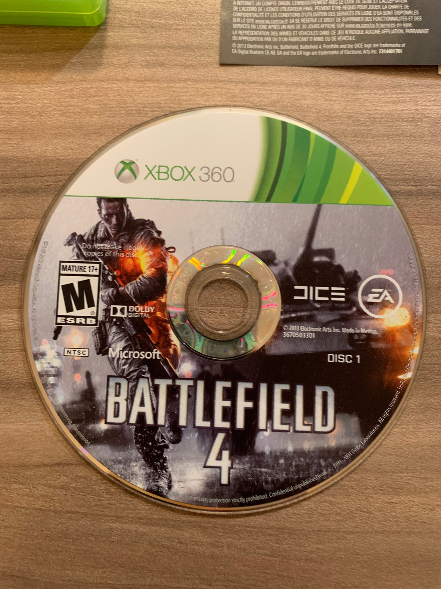 MiCROSOFT XBOX 360 | BATTLEFiELD 4