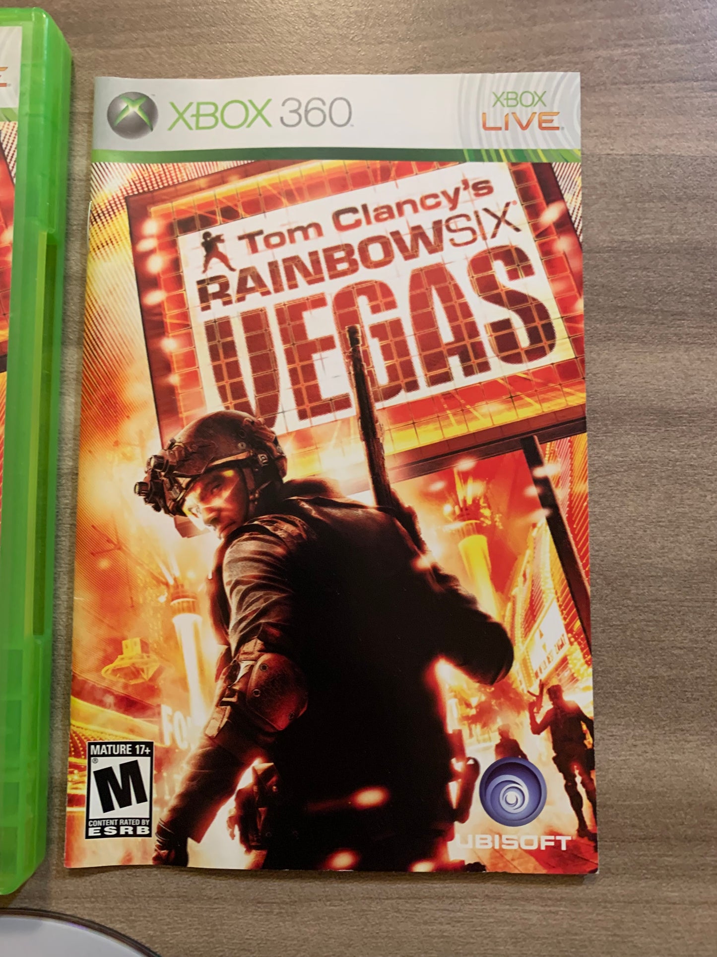 MiCROSOFT XBOX 360 | TOM CLANCYS RAiNBOW SiX VEGAS