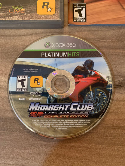 MiCROSOFT XBOX 360 | MiDNiGHT CLUB LOS ANGELES COMPLETE EDiTiON | PLATiNUM HiTS