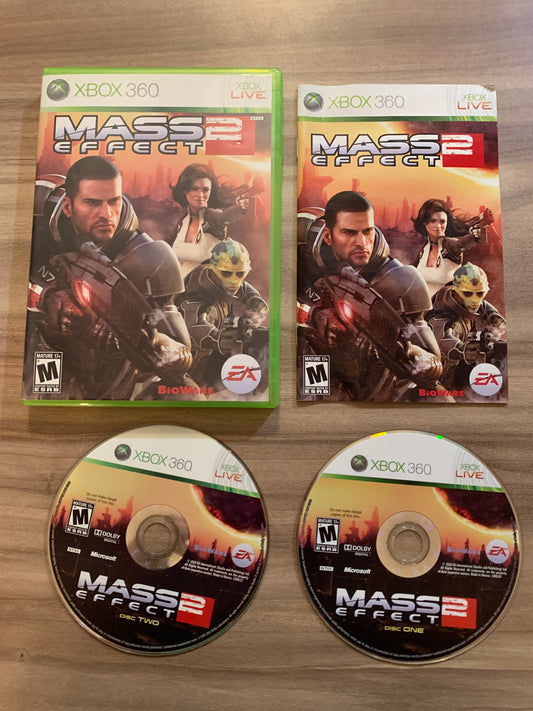 PiXEL-RETRO.COM : MICROSOFT XBOX 360 COMPLETE CIB BOX MANUAL GAME NTSC MASS EFFECT 2