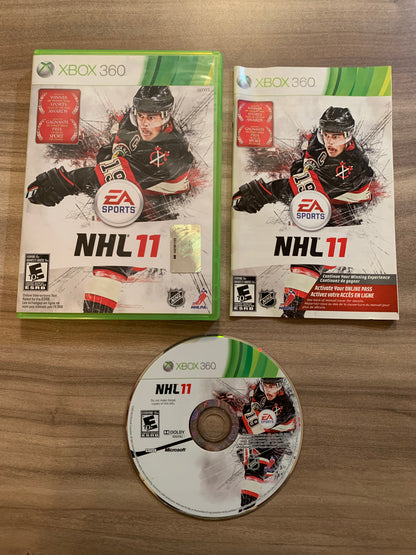 PiXEL-RETRO.COM : MICROSOFT XBOX 360 COMPLETE CIB BOX MANUAL GAME NTSC NHL 11