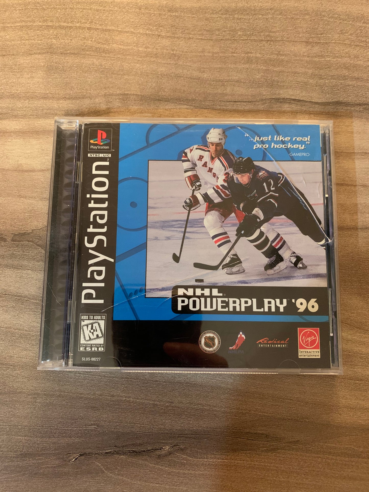 SONY PLAYSTATiON [PS1] | NHL POWERPLAY 96
