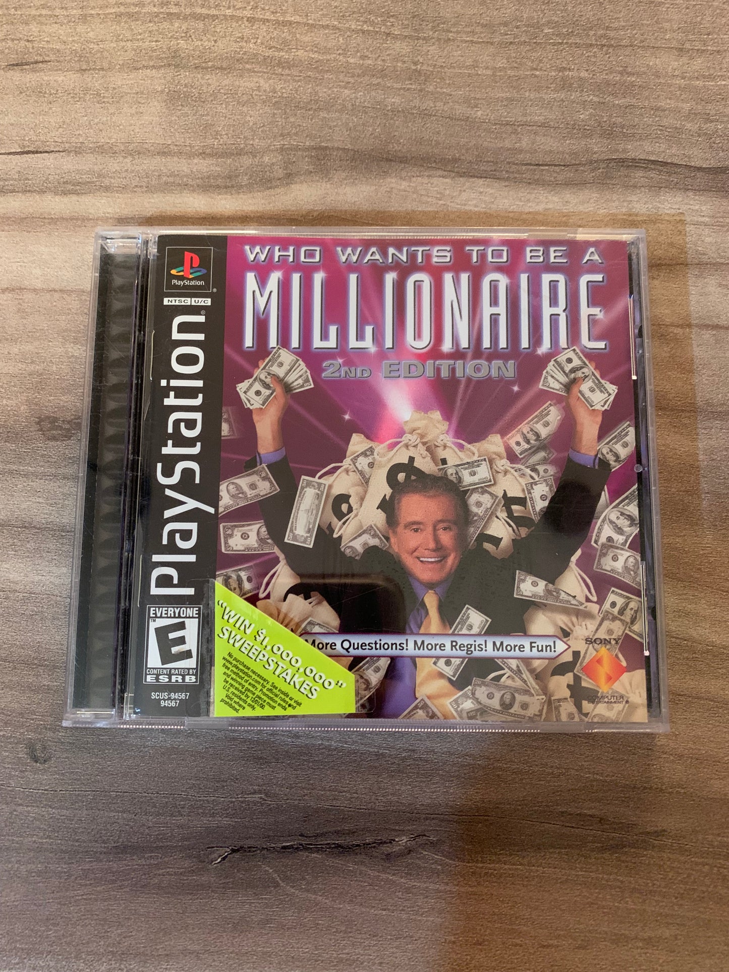 SONY PLAYSTATiON [PS1] | WHO WANTS TO BE A MiLLiONAiRE 2nd EDiTiON