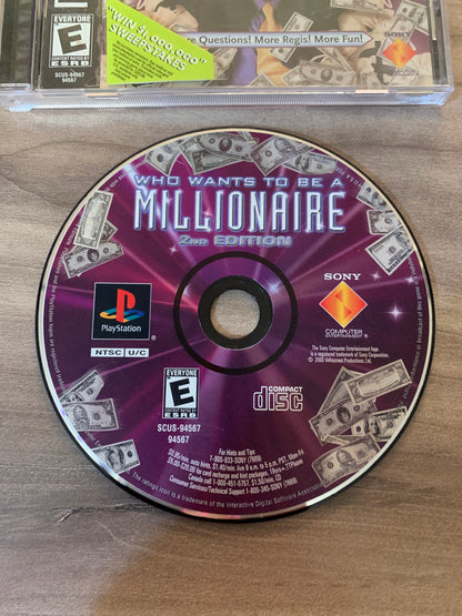 SONY PLAYSTATiON [PS1] | WHO WANTS TO BE A MiLLiONAiRE 2nd EDiTiON
