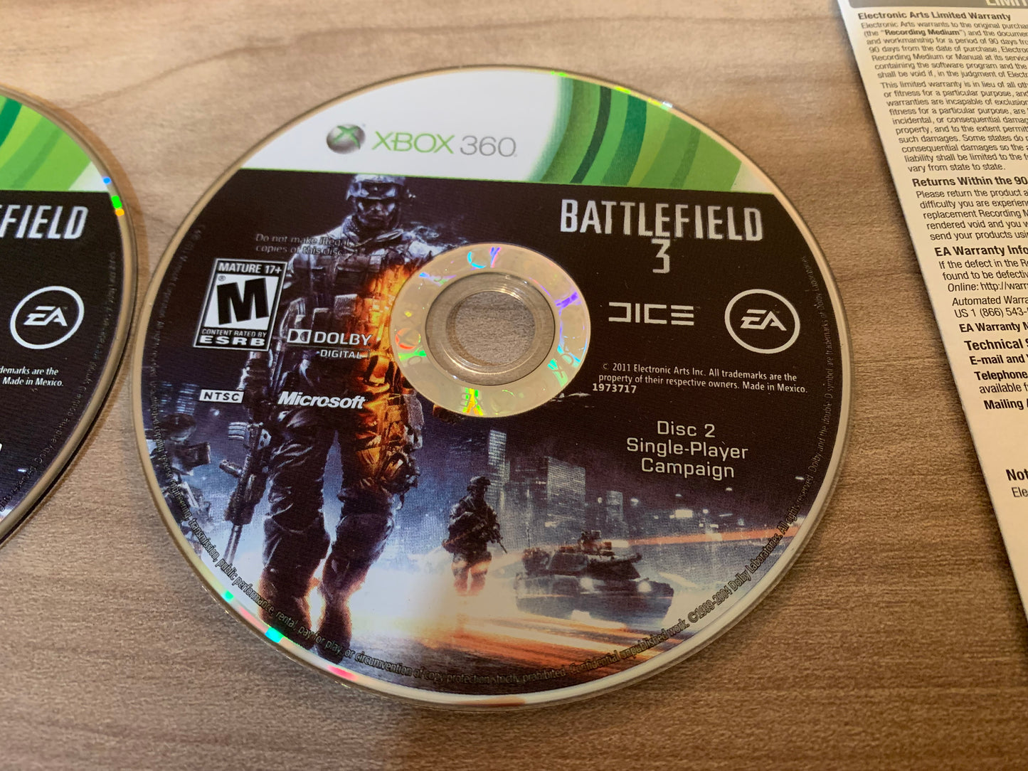 MiCROSOFT XBOX 360 | BATTLEFiELD 3