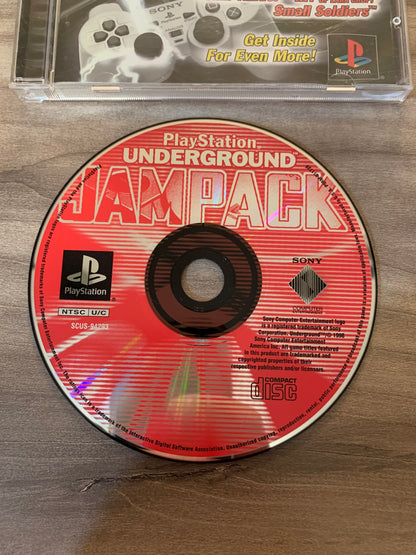 SONY PLAYSTATiON [PS1] | PLAYSTATiON UNDERGROUND JAMPACK WiNTER 98