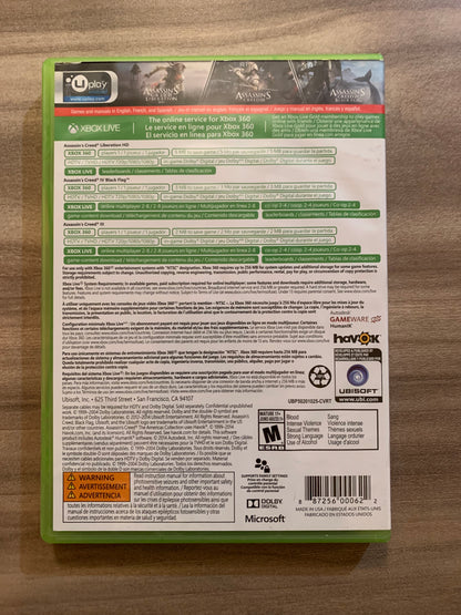 MiCROSOFT XBOX 360 | ASSASSiNS CREED THE AMERiCAS COLLECTiON