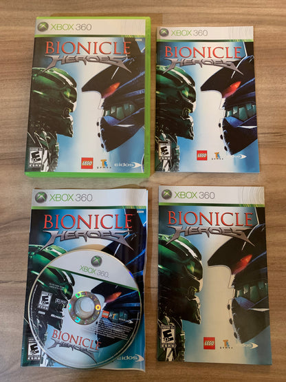 PiXEL-RETRO.COM : MICROSOFT XBOX 360 COMPLETE CIB BOX MANUAL GAME NTSC BIONICLE HEROES