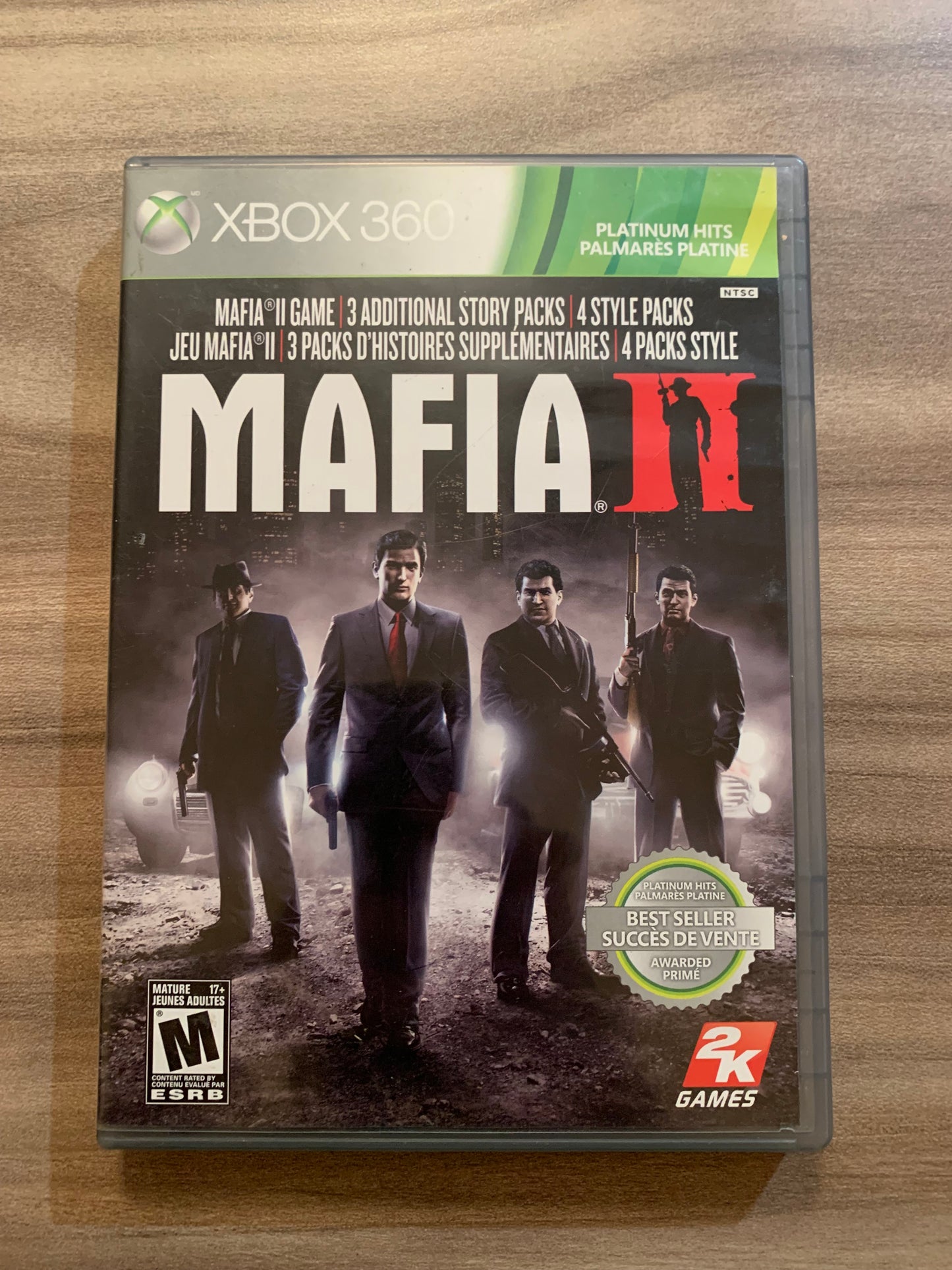 MiCROSOFT XBOX 360 | MAFiA II | PLATiNUM HiTS BEST SELLER