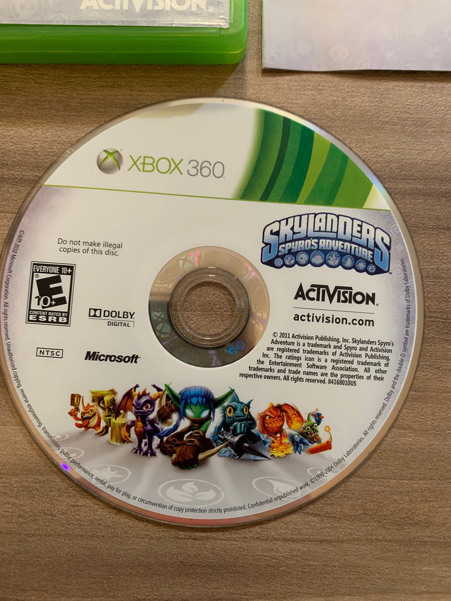 MiCROSOFT XBOX 360 | SKYLANDERS SPYROS ADVENTURE