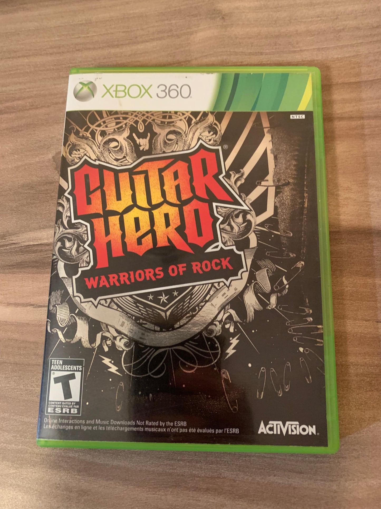 MiCROSOFT XBOX 360 | GUiTAR HERO WARRiORS OF ROCK