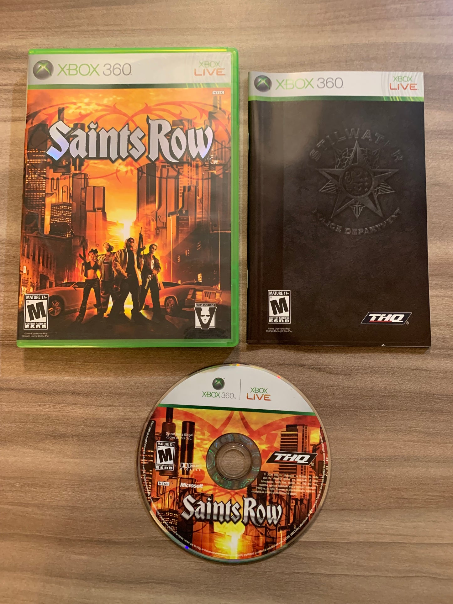 PiXEL-RETRO.COM : MICROSOFT XBOX 360 COMPLETE CIB BOX MANUAL GAME NTSC SAINTS ROW