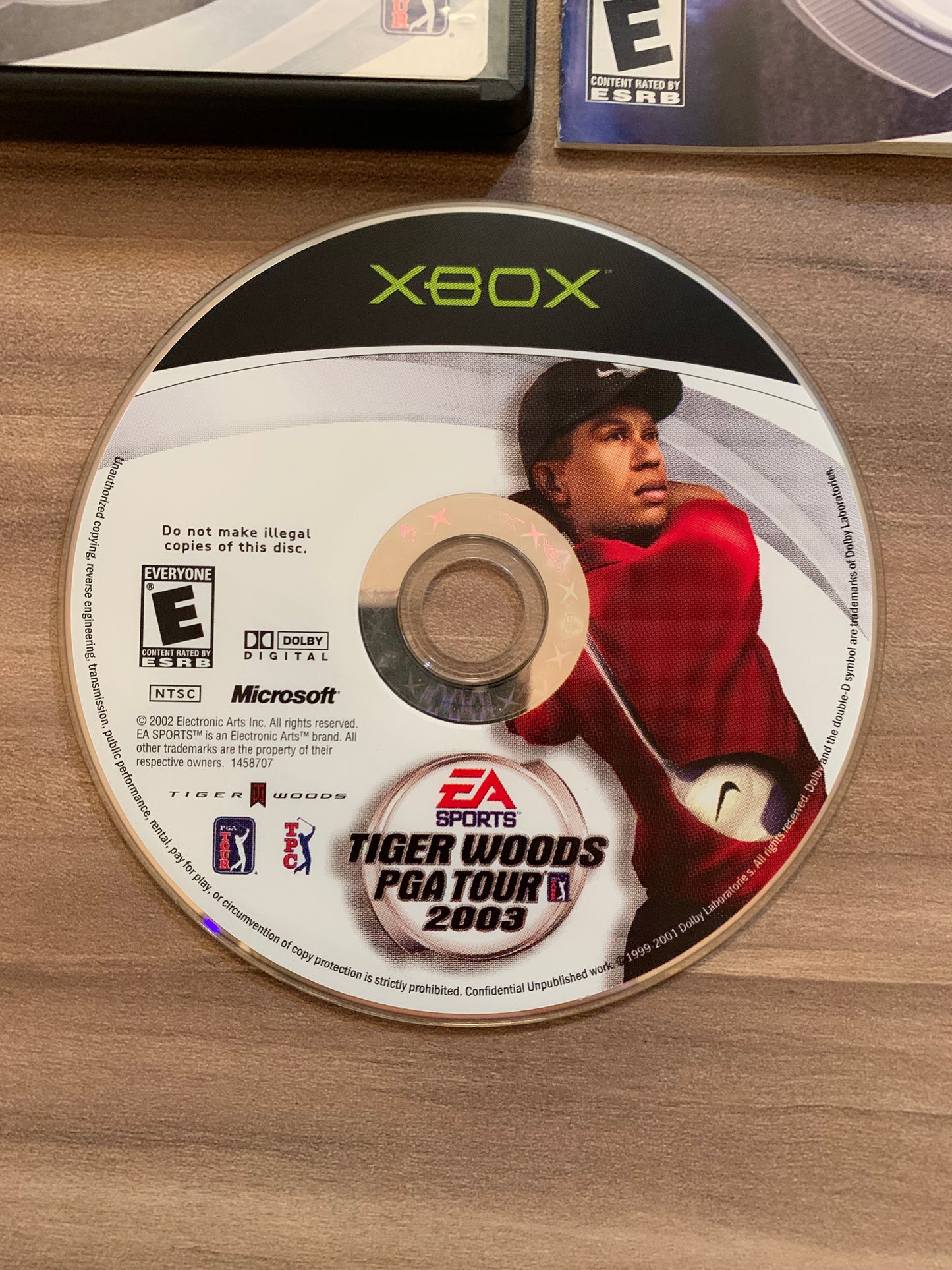 MiCROSOFT XBOX ORiGiNAL | TiGER WOODS PGA TOUR 2003