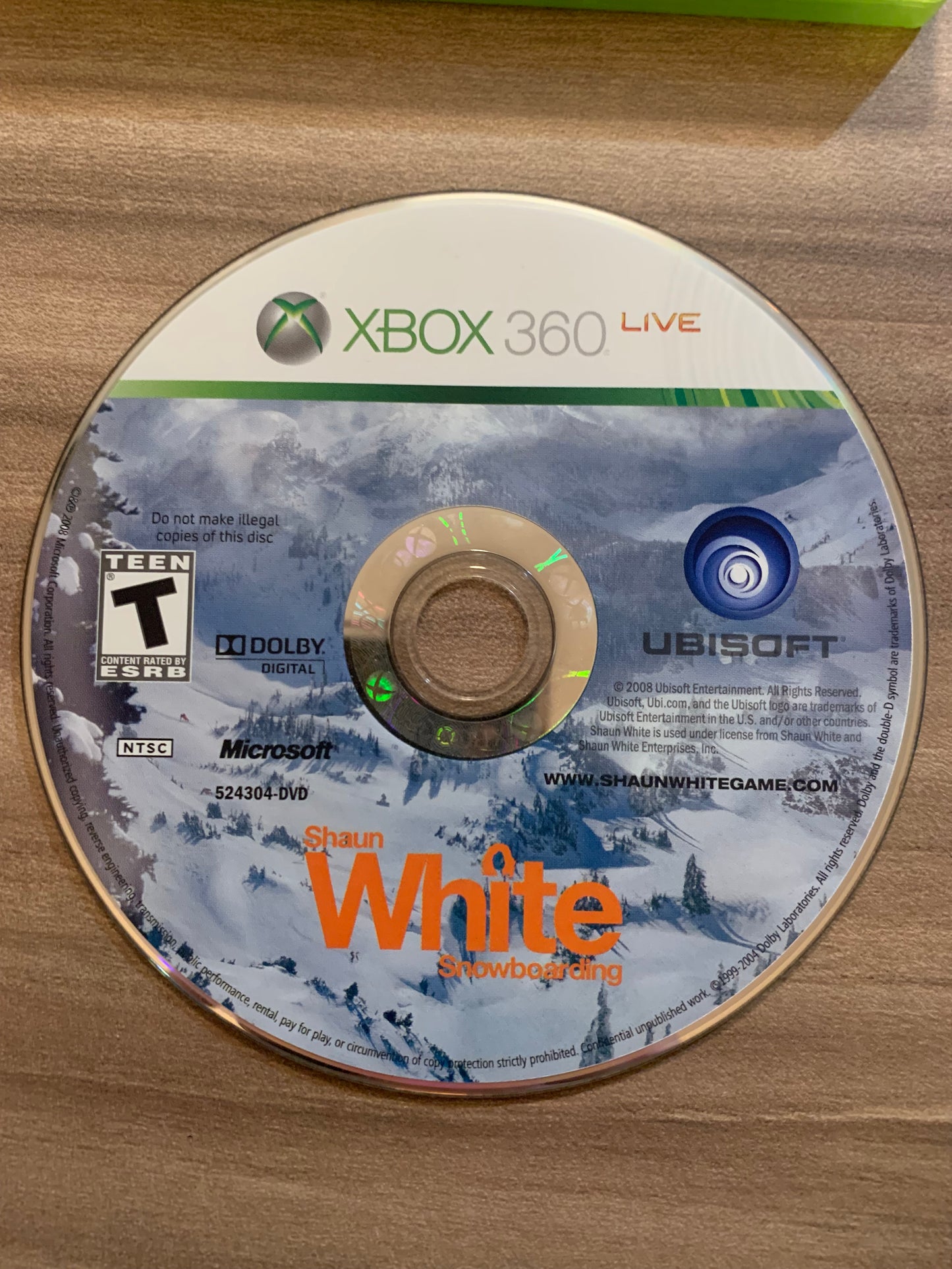 MiCROSOFT XBOX 360 | SHAUN WHiTE SNOWBOARDiNG