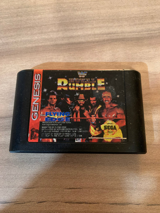 PiXEL-RETRO.COM : SEGA GENESIS (MEGA DRIVE) GAME NTSC WWF ROYAL RUMBLE