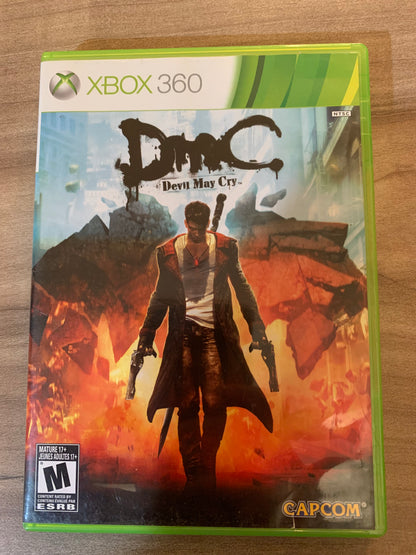 PiXEL-RETRO.COM : MICROSOFT XBOX 360 COMPLETE CIB BOX MANUAL GAME NTSC DMC DEVIL MAY CRY