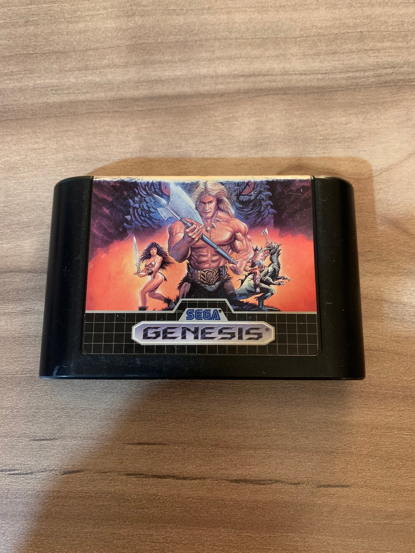 PiXEL-RETRO.COM : SEGA GENESIS (MEGA DRIVE) GAME NTSC GOLDEN AXE