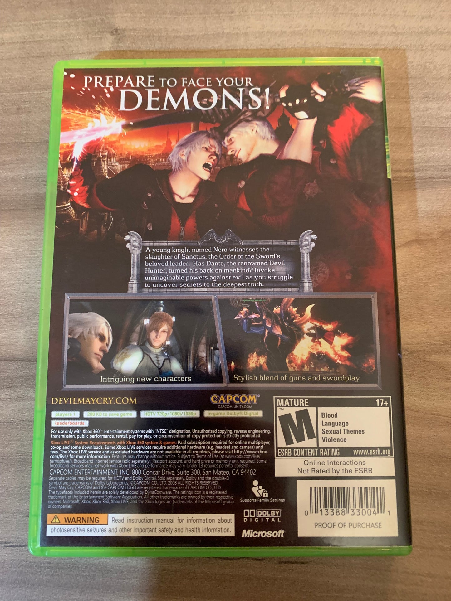 MiCROSOFT XBOX 360 | DEViL MAY CRY 4