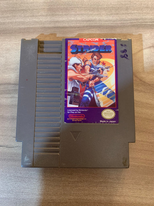 PiXEL-RETRO.COM : NINTENDO ENTERTAiNMENT SYSTEM (NES) GAME NTSC STRIDER