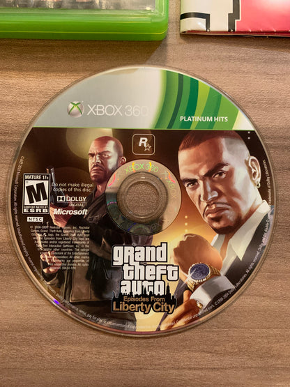 MiCROSOFT XBOX 360 | GRAND THEFT AUTO IV EPiSODES FROM LiBERTY CiTY | PLATiNUM HiTS