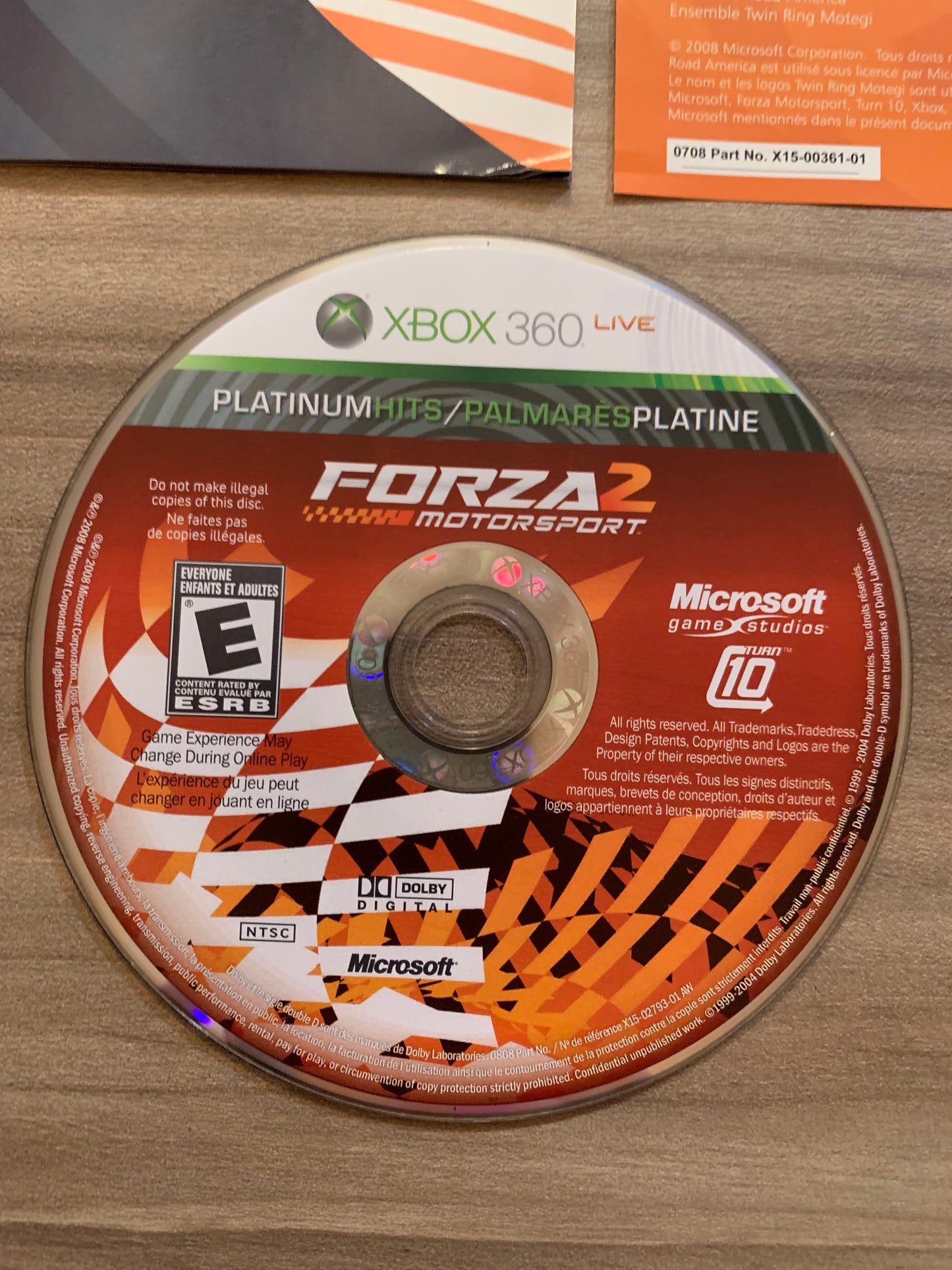 MiCROSOFT XBOX 360 | FORZA MOTORSPORT 2 | PLATiNUM HiTS