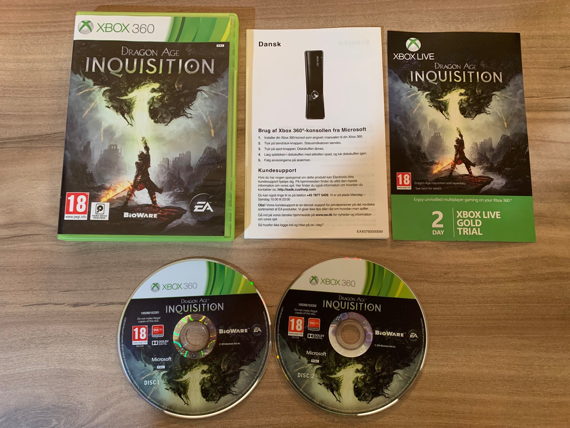 PiXEL-RETRO.COM : MICROSOFT XBOX 360 COMPLETE CIB BOX MANUAL GAME NTSC DRAGON AGE INQUISITION