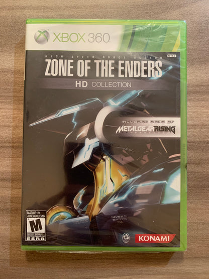 PiXEL-RETRO.COM : MICROSOFT XBOX 360 COMPLETE CIB BOX MANUAL GAME NTSC ZONE OF THE ENDERS HD COLLECTION NEW SEALED
