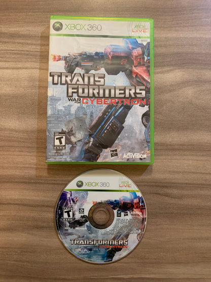 PiXEL-RETRO.COM : MICROSOFT XBOX 360 COMPLETE CIB BOX MANUAL GAME NTSC TRANSFORMERS WAR FOR CYBERTRON