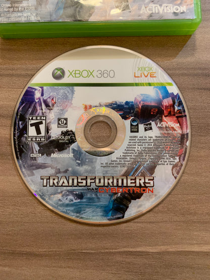 MiCROSOFT XBOX 360 | TRANSFORMERS WAR FOR CYBERTRON